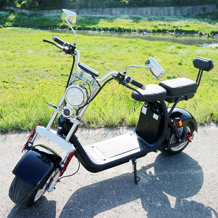 전기자전거 할리 전동 전기 배달용 스쿠터 바이크 오토바이 Q24, 혼합색상, Q24
