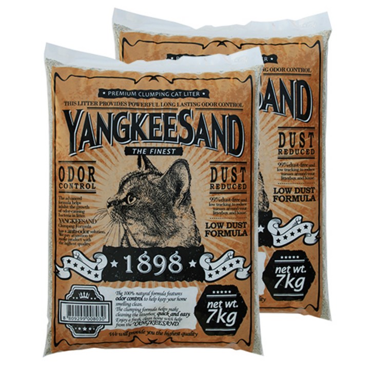 양키샌드 응고형 1898 오리지널 고양이 모래 20230426