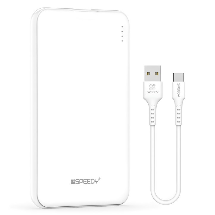 SPEEDY 슬림핏 보조배터리 5000mAh C타입 케이블 SPEEDY 슬림핏 보조배터리 5000mAh C타입 케이블