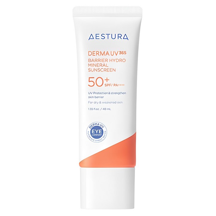 에스트라 더마UV365 장벽수분 무기자차 선크림 SPF50 PA