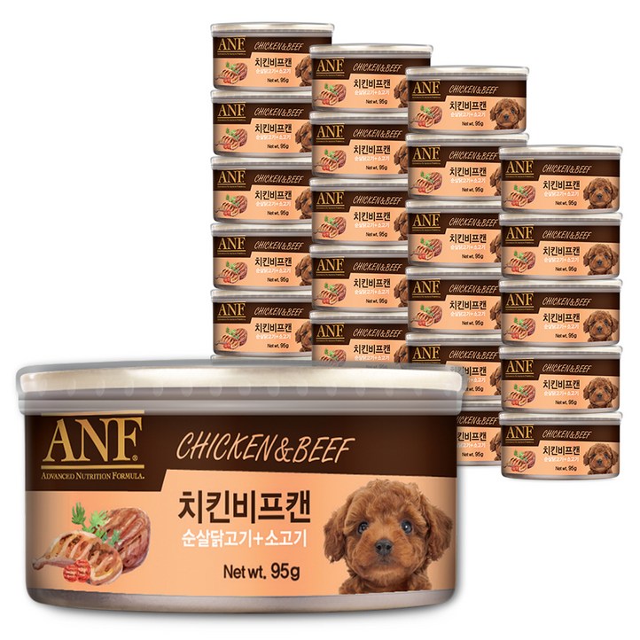 ANF 강아지용 치킨비프캔