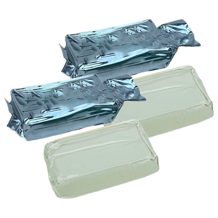 코히모 전문가용 소프트 공예 유점토 1kg 3W226, 2개, 화이트