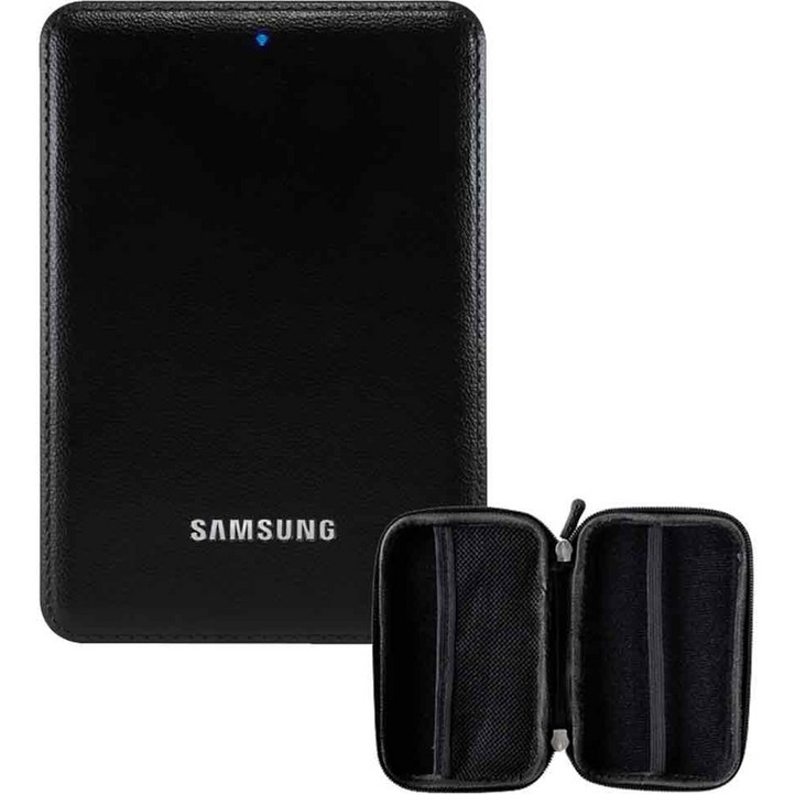 삼성전자 외장하드 J3 Portable 파우치 포함, 1TB, 블랙 삼성전자 외장하드 J3 Portable 파우치 포함, 1TB, 블랙