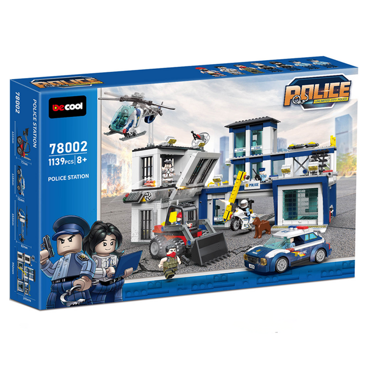 데쿨 범죄도시 경찰 시리즈 블럭시티 차량 헬기 블록완구