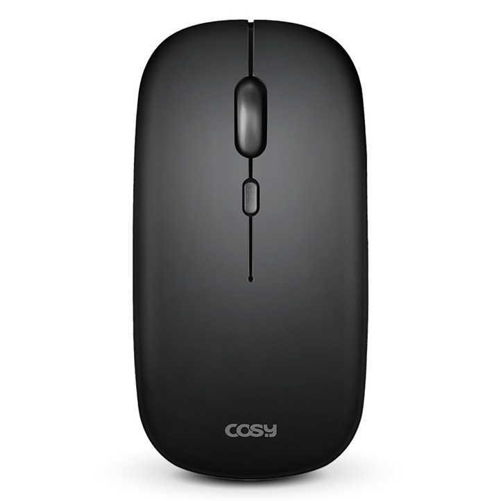 코시 블루투스 C타입 충전식 무소음 마우스 M4130BT, M4130BT, 블랙