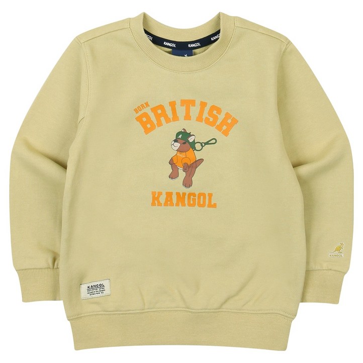 캉골키즈 유아용 캥거루 키홀더 스웨트셔츠 OC 0010