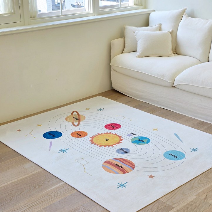 한일카페트 아동용 플래닛 러그