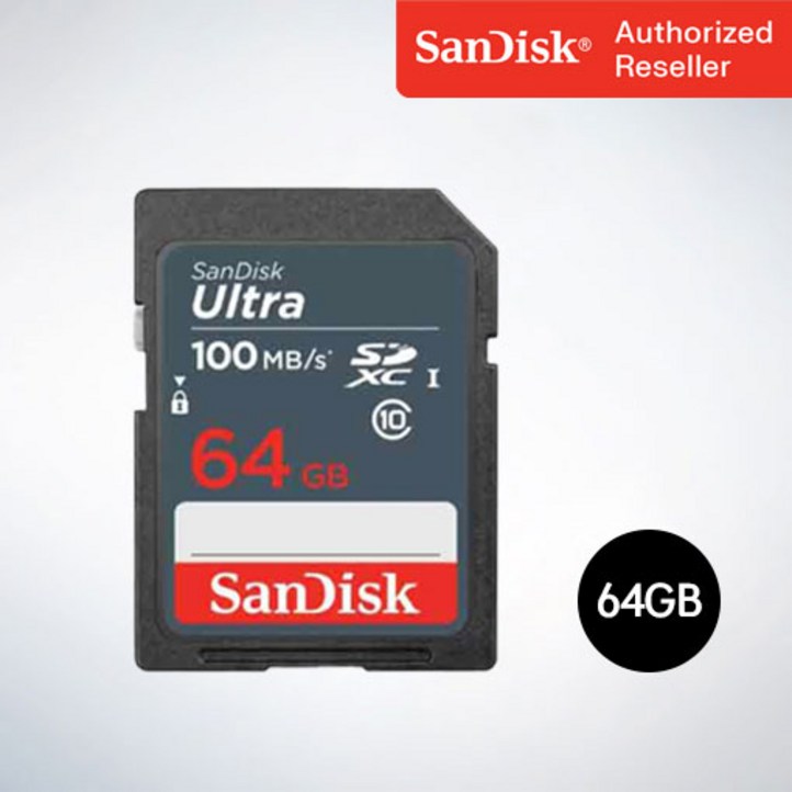 샌디스크  SD메모리카드 SDXC ULTRA 울트라 DUNR 64GB - 투데이밈