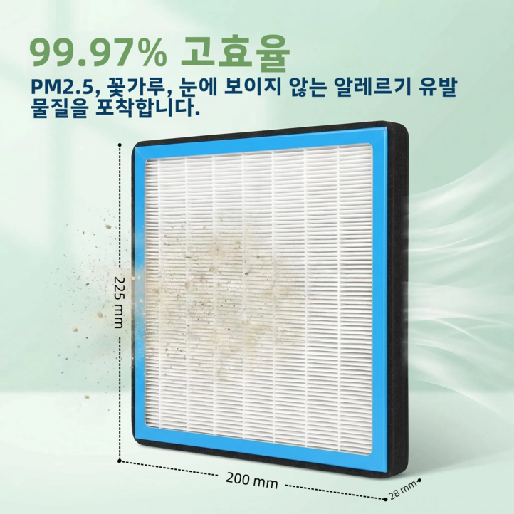 향기나는 활성탄 에어컨 필터, 현대 투싼 코나 베뉴  기아 스포티지 셀토스 호환, CF12160, CN95 방진  탈취, OE 97133D1000 대체품