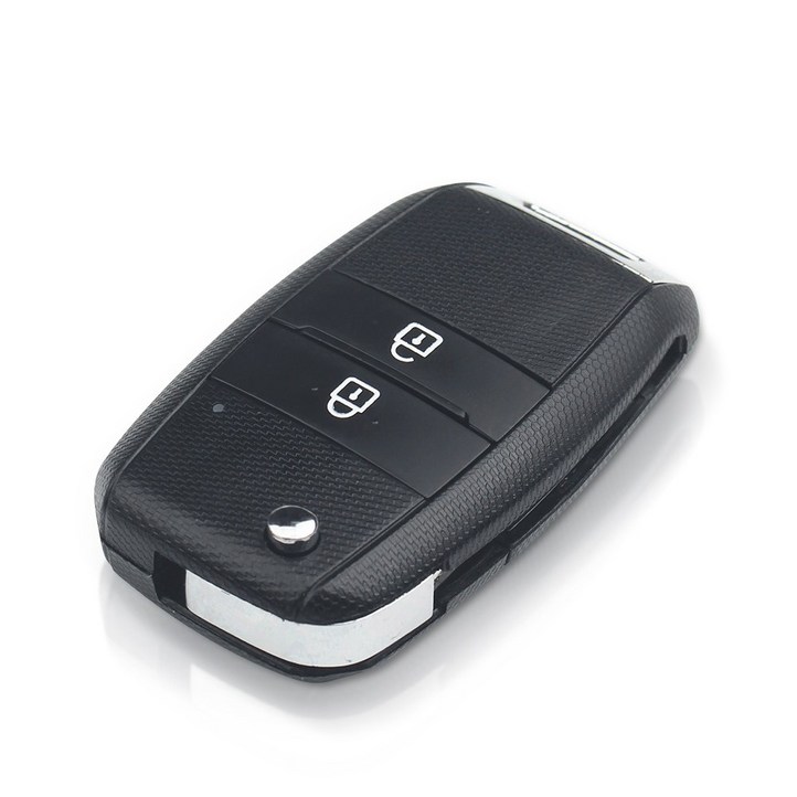 기아 올뉴 모닝 접이식 폴딩키 키케이스 2버튼 차키 k2 직각편측날 호환