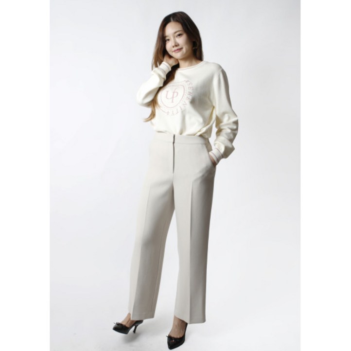 꾸즈뒷밴드와이드팬츠CPA39P1LM 259117