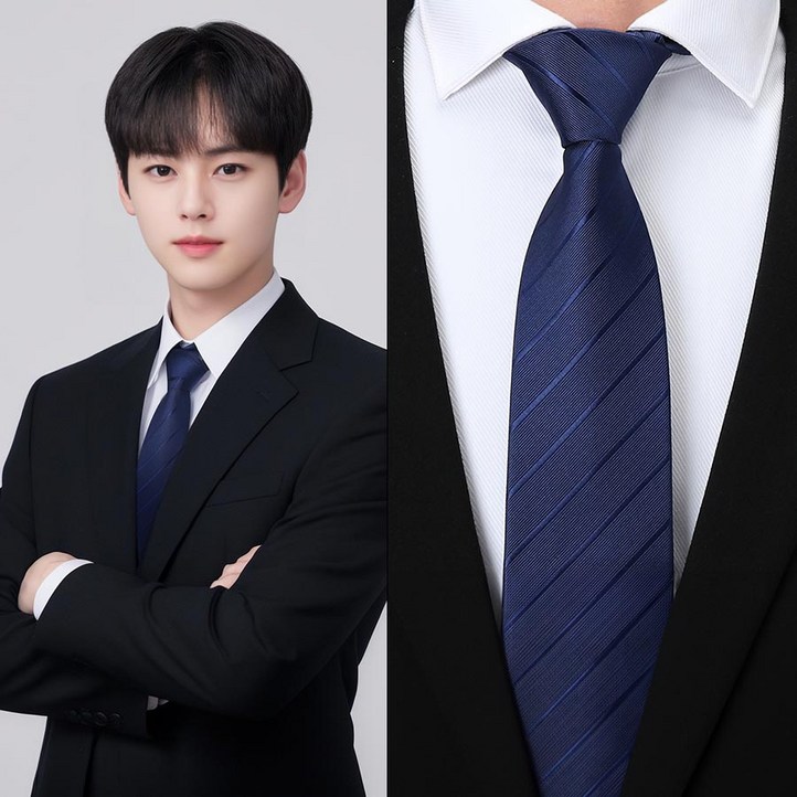 오비안 프리미엄 남성 정장 고급 자동 넥타이 오비안 프리미엄 남성 정장 고급 자동 넥타이