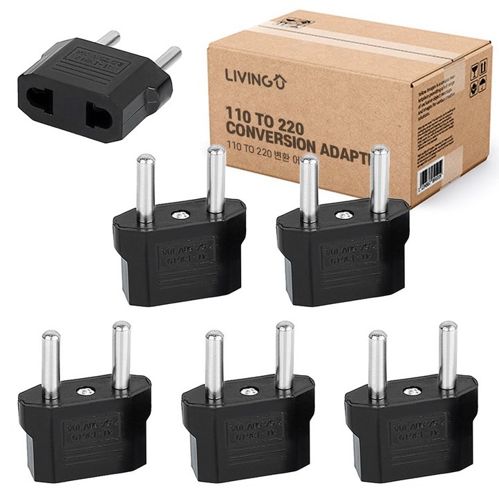 리빙유 멀티 변환 콘센트 어댑터 직구용 돼지코
