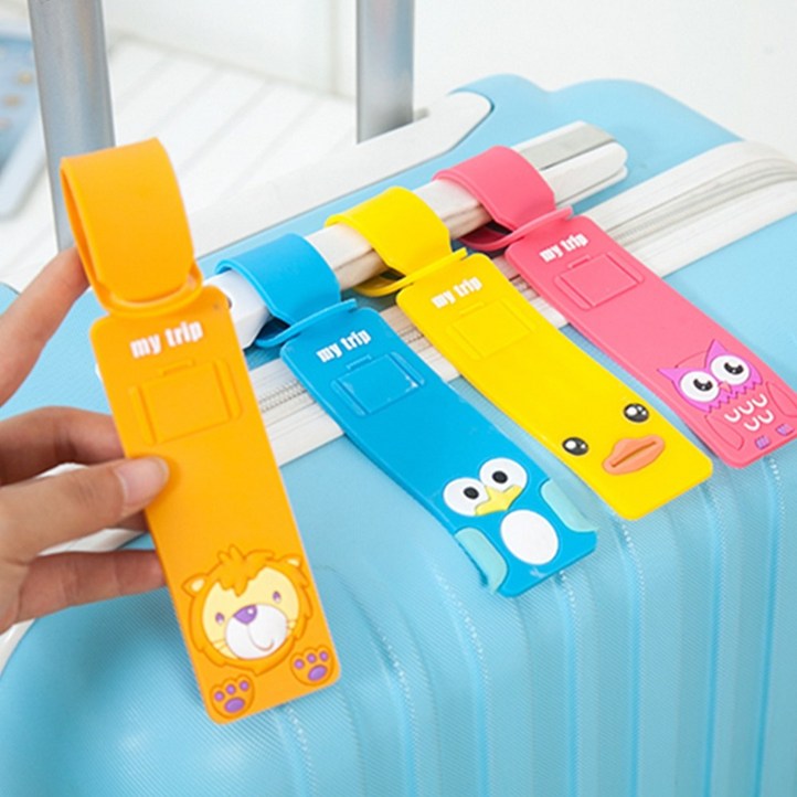 귀여운 캐리어네임택 캐리어표시 러기지택 개구리