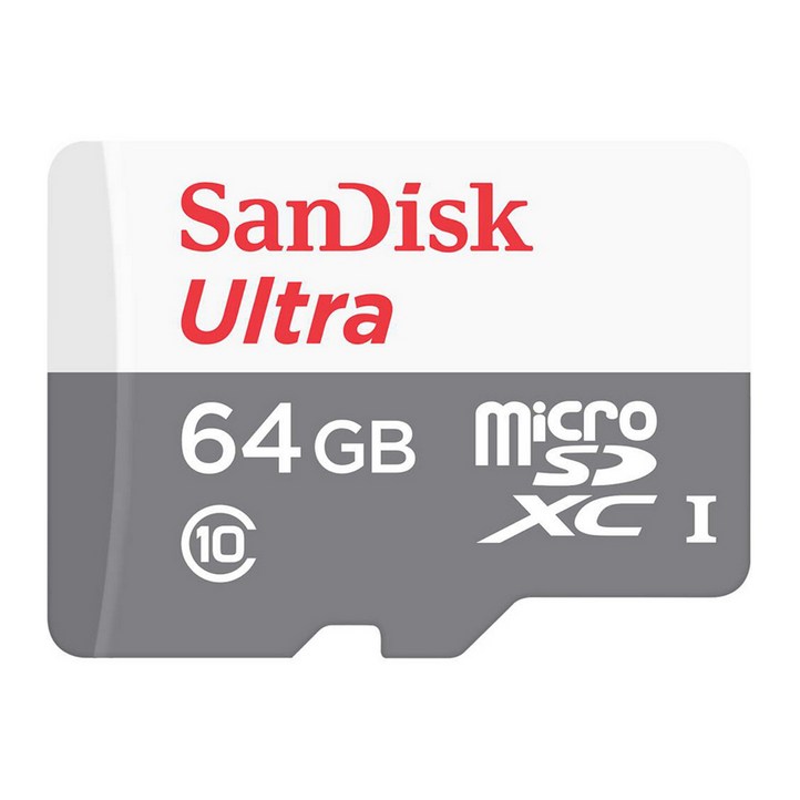샌디스크 울트라 마이크로SD SDSQUNS-128G, 64GB, 1개
