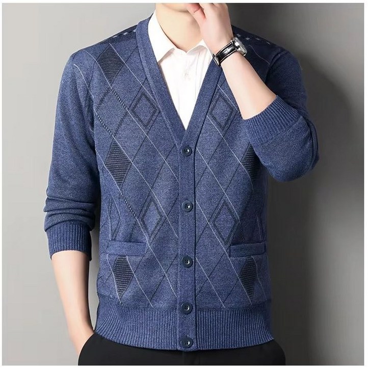 베르몽테 남자 가디건 고급소재 데일리 스웨터 따뜻한 남성 cardigan