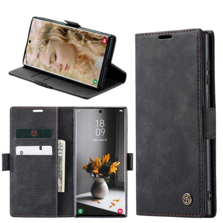 갤럭시 S23 S24 S25 플러스 울트라 가죽 카드 지갑 케이스 삼성 슬림 스탠딩