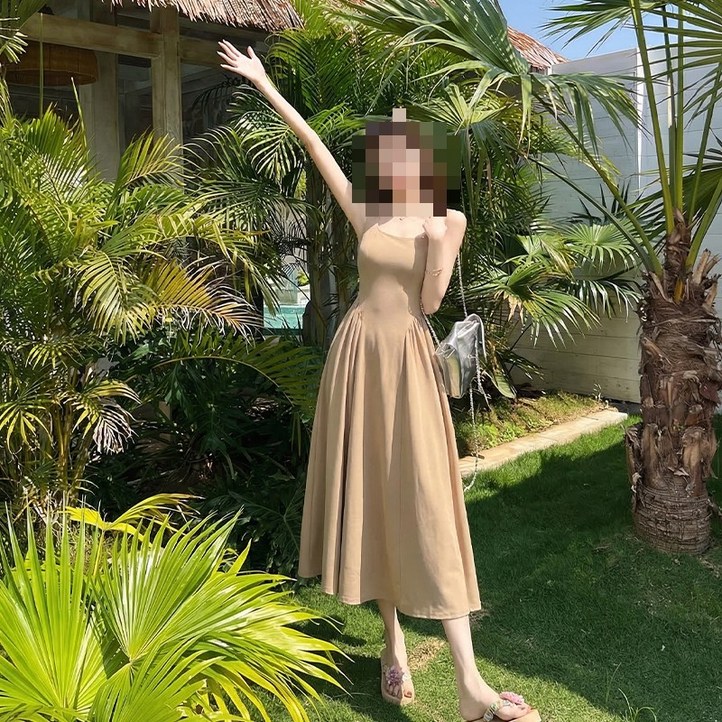 여성 여름봄가을 나들이데이트룩원피스 드레스 롱 스커트