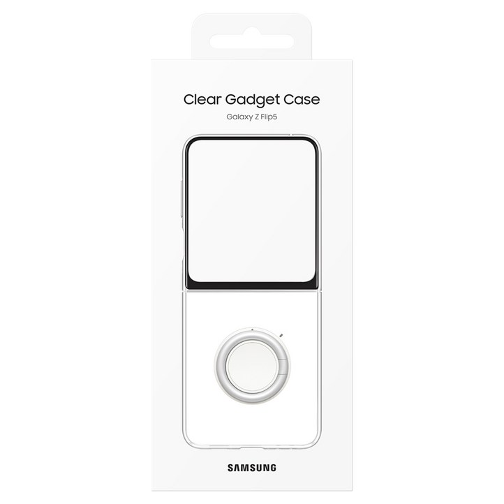 삼성전자 Z플립5 클리어 케이스 세트액정보호필름포함 EFXF731 , EFUF731