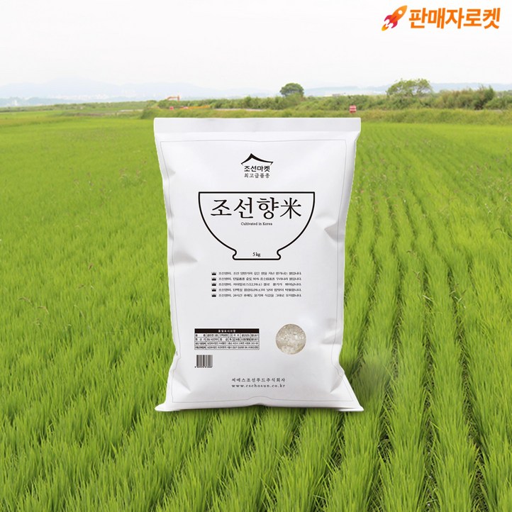 [조선마켓]조선향미쌀 백미 5kg