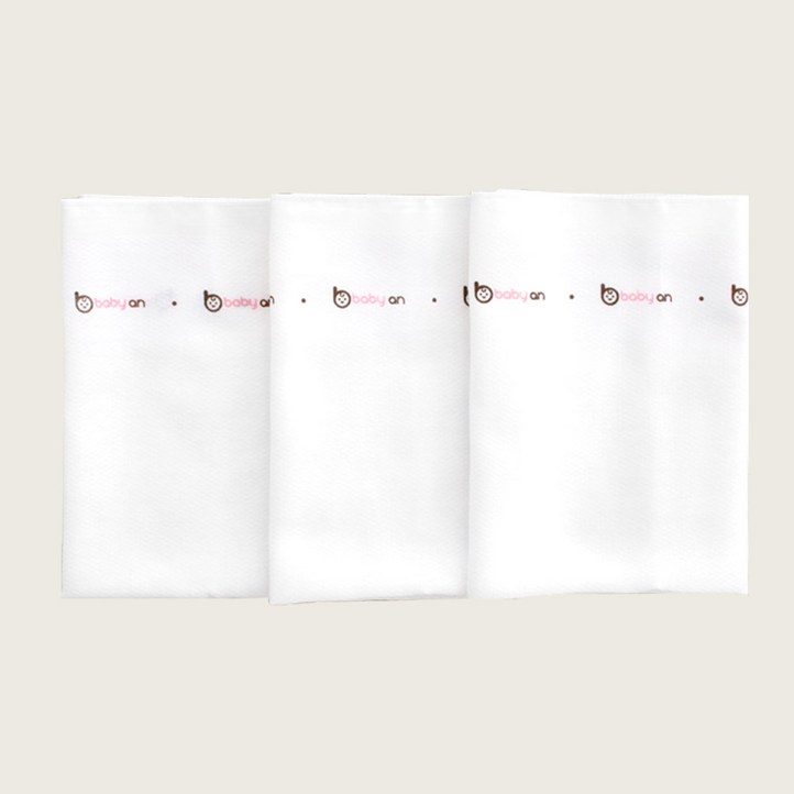 베이비앙 국내산 순면 엠보손수건 30장50장