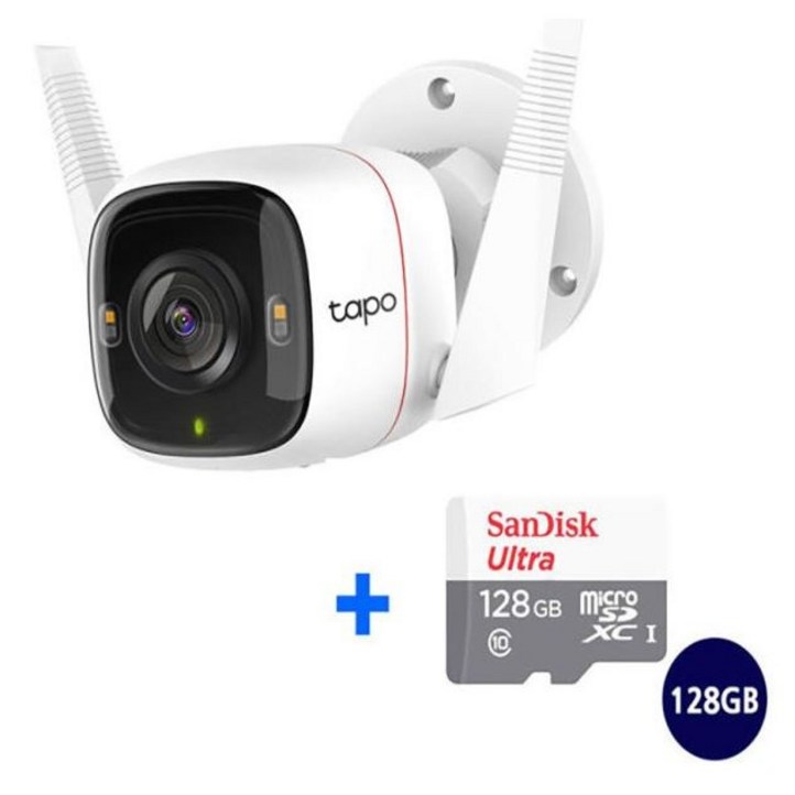 티피링크 Tapo C320WS 홈CCTV  CCTV전용 Micro SD 카드 실외,가게,공장등