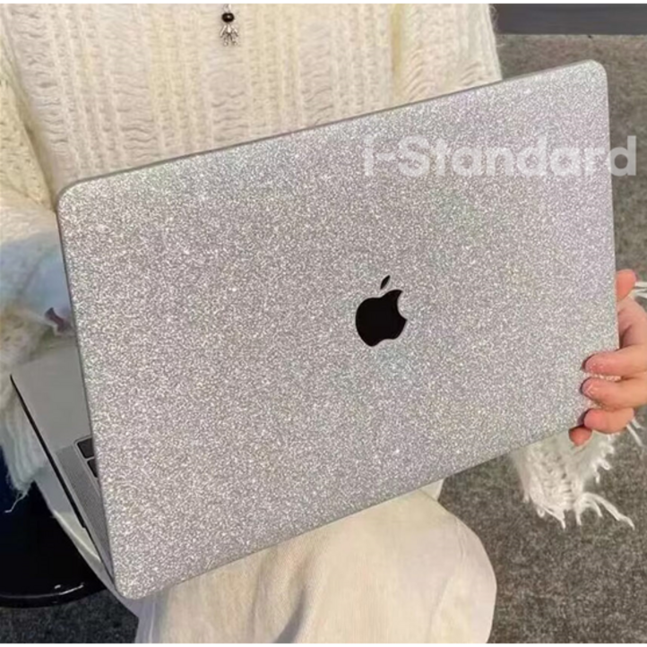 iStandard 글리터 실버 맥북 프로 에어 케이스 키보드 스킨, 1개 iStandard 글리터 실버 맥북 프로 에어 케이스 키보드 스킨, 1개