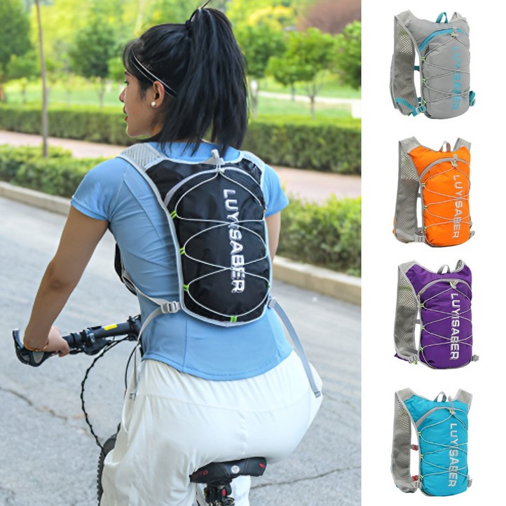 브릭오유 초경량 트레일 러닝 조끼 백팩