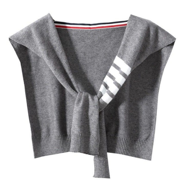 어부바 니트 나들이 걸치는 어깨에 목도리 데이트룩 케이프 꾸안꾸 캐주얼 데일리 숄