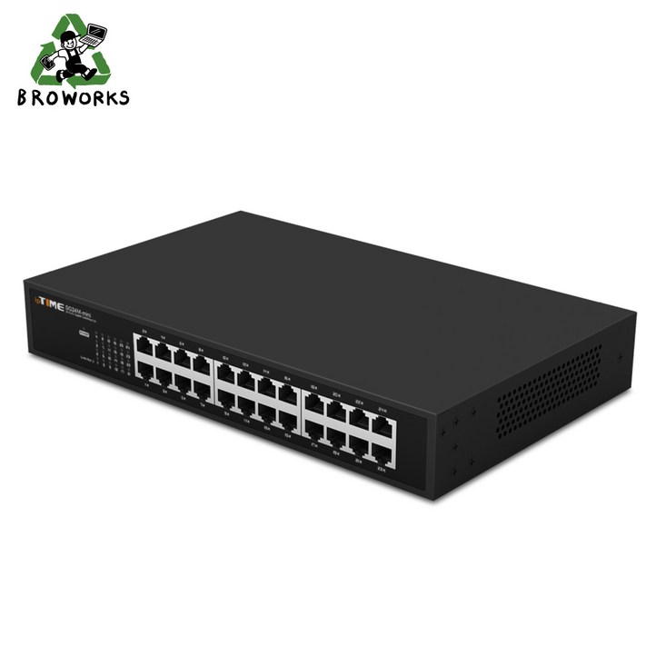 아이피타임 24포트 기가비트 스위칭허브 SG24Mmini