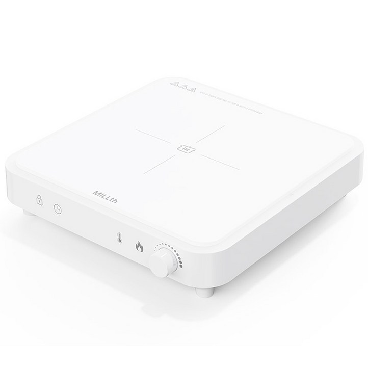 MILLth 고화력 인덕션 1구 전기레인지 2000W
