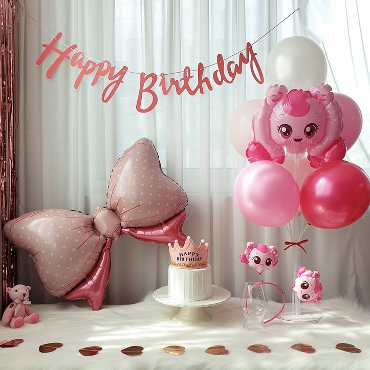 캐치 티니핑 하츄핑 풍선 생일파티세트 딸생일파티풍선