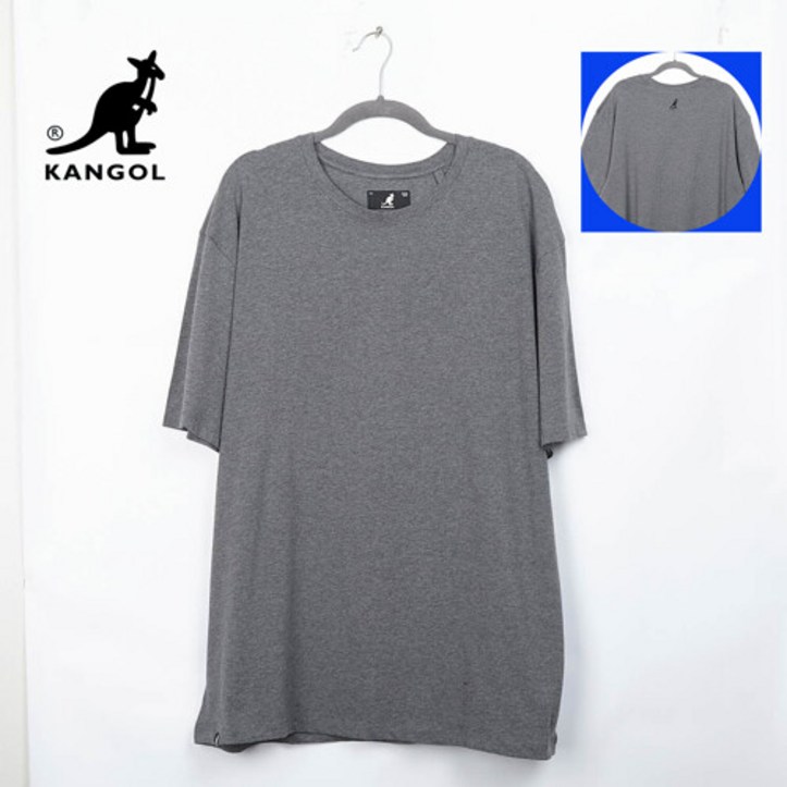 캉골 남성 반팔티 오버핏 박스 루즈핏 티셔츠