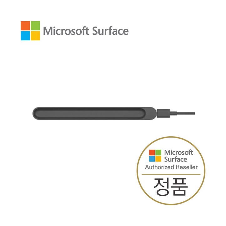 마이크로소프트 서피스 슬림펜 충전기 블랙 8X300007 슬림 펜슬림 펜2 사용가능