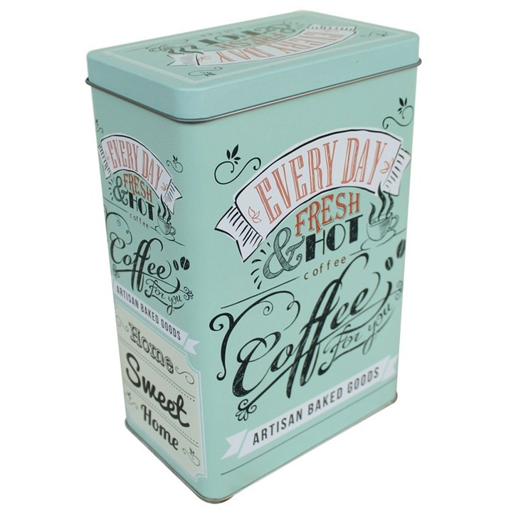 파스텔 커피 틴케이스