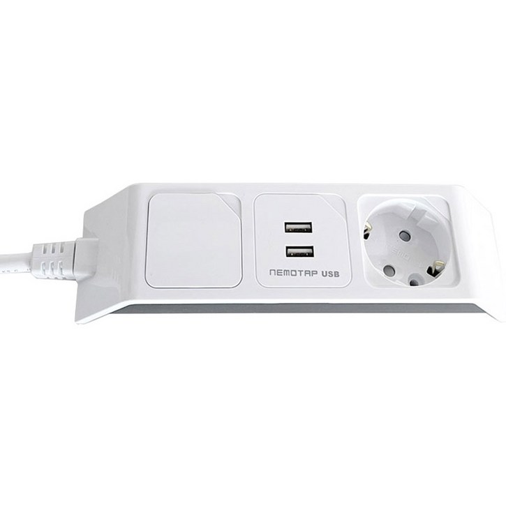 네모탭 USB 일반 2구 일반충전 A타입 멀티탭