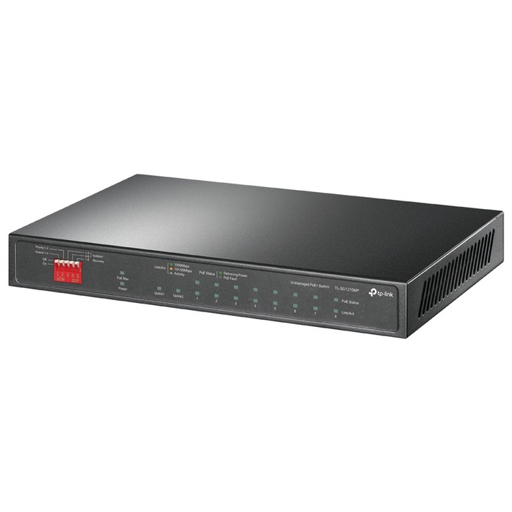 티피링크 10포트 기가비트 스위칭허브, TLSG1210MP, 1개