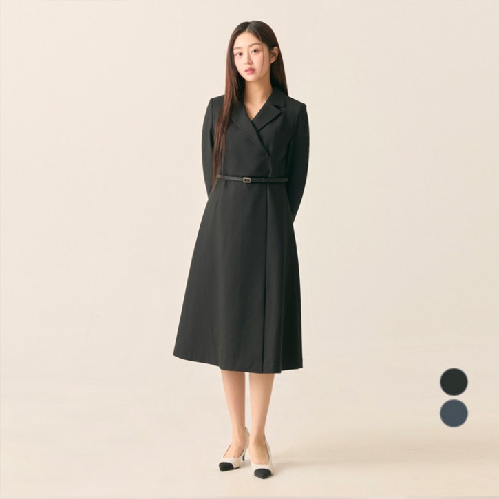 로엠 여성용 자켓형 롱 원피스