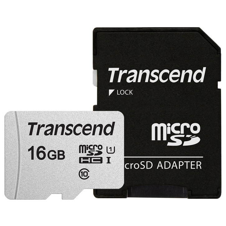 sd카드16g 트랜센드 300S-A 마이크로 SD카드
