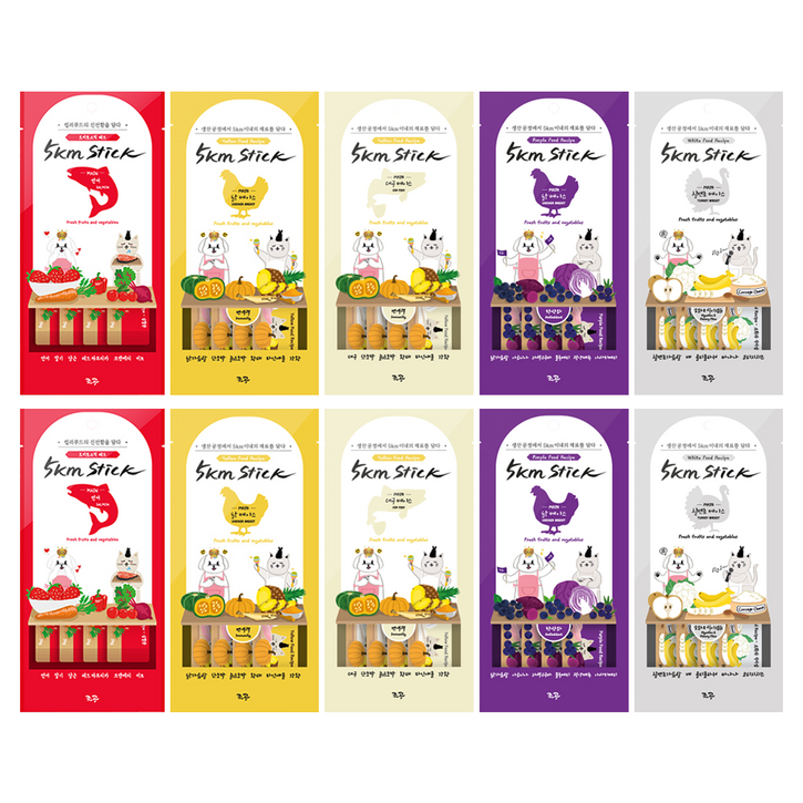 조공 반려동물 오키로스틱 간식 5팩