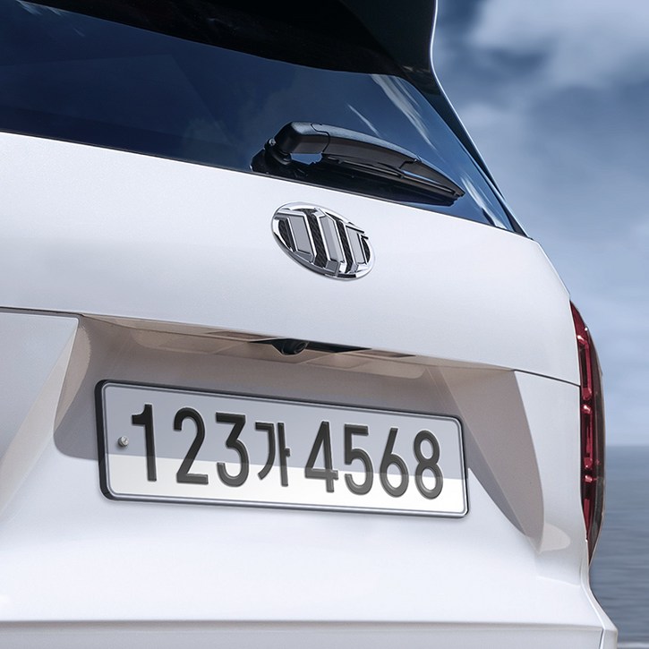 브렌톤 스키니 플레이트 비천공 번호판 가드 수입차용 후면