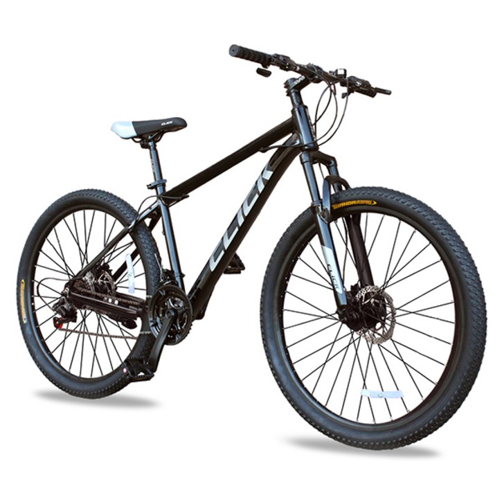 클릭 제스트29D MTB 자전거 기계식디스크브레이크 29인치 알루미늄 시마노 21단 미조립, 제스트29D 무광블랙/미조립, 1개, 180cm