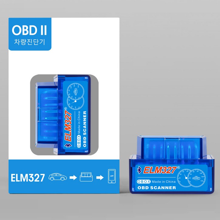 OBD2스캐너 DPF관리 미션오일온도 배터리관리 코딩가능 ELM327