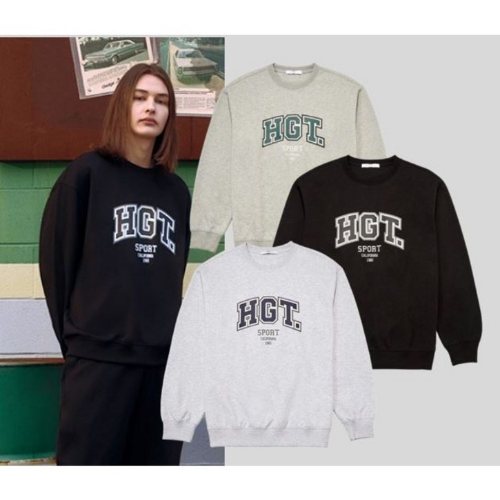 행텐 NC경산점 /   공용 초특가 세일 HGT셋업 빅프린팅 맨투맨_오버핏