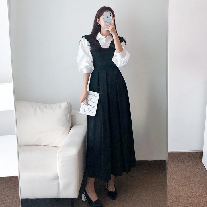 요시아나 당일발송 모르페 뷔스티에 플리츠 롱원피스 2컬러 요시아나 당일발송 모르페 뷔스티에 플리츠 롱원피스 2컬러