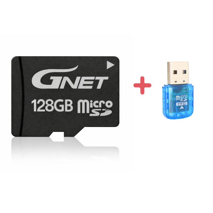 정품 지넷 블랙박스 SD카드  리더기증정 마이크로 메모리카드 32G 64G 128G 256G Micro SD CARD, 1개, 128GB
