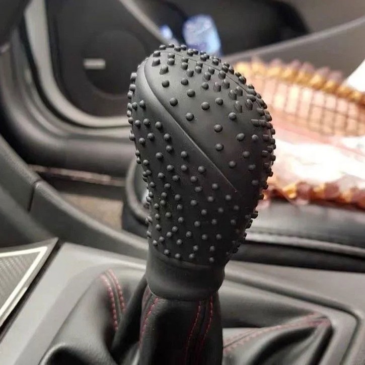 차량용 미끄럼방지 그립감 향상 실리콘 범용 기어봉 커버  트럭 화물차 버스