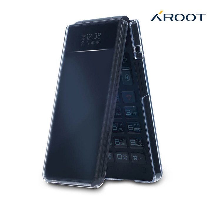 [자급제] 에이루트 폴더 A1 Pro 터치스크린 폴더폰 외장메모리 추가 가능(최대 1TB) + 전용 케이스 증정, 블랙, 32GB