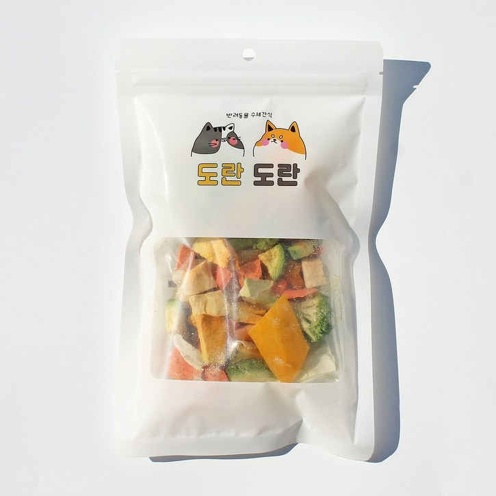 도란도란 동결건조 야채 베지칩스 20g / 40g 미니 야채칩 강아지 수제간식 채소 영양 간식