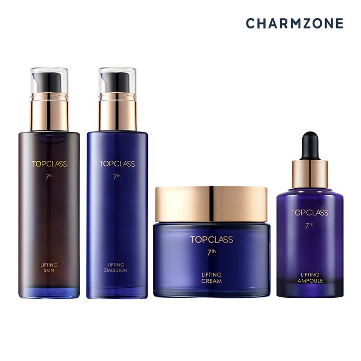 참존 탑클래스 리프팅 4종 세트 미백과 주름개선 기능성의 콜라겐 기초화장품세트, 1세트
